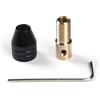 HpLive Mini mandrino compatto set di utensili per foratura di precisione 0 33 4 mm pinza, chiave (2,35 mm)