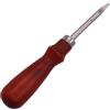 ACTINPANT 1 Pezzo Di Coltello In Pelle Smussatore Utensile Da Taglio Affilato Lama A Forma V Cippatrice Strumenti for Spalare Fatti A Mano Fai Te(0.8mm)