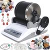 Generic Rock Tumbler Machine - Lucidatrice per pietre fai da te con timer, kit per la macinazione e la lucidatura delle gemme, per bambini e adulti