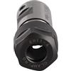 Generic Supporto per Mandrino a Codolo Dritto per Uso a Lungo Termine Asta di Prolunga per Fresatura CNC Metallo di Alta qualità (Diametro dell'albero 8 mm)