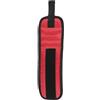 TUOKLNC Forte braccialetto magnetico con 15 magneti, porta attrezzi regolabile per elettricisti e falegnami, contiene viti, chiodi, punte da trapano, bulloni, organizer portatile da cantiere (rosso)