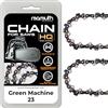 Mamuth Wild Nature 2 catene per motosega, 40 cm, 1,1 mm, 57 TG, per Green Machine 23