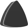 Eglo LED lampada da parete esterna Pedersano, triangolare, orientabile, per muro casa, nero, luce calda-neutra-fredda, IP44