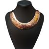 Handmade Collana in rame martellato interamente fatta a mano.