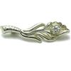 Empress Jewelry Spilla in argento 925 Fiore con CZ A000044