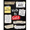 Handmade Note to Self Positive Affirmations Print, Motivational Wall Art Poster for Teen Girls Boys, Inspirational Room and Office Decor(Unframed,08x12inch(20x30cm))