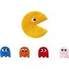 Bling! Handmade Fantasmi nel Gioco Toppa Ricamata Termoadesiva Videogioco | Cucire | Emblema Applique Distintivo Spilla Abbigliamento T-shirt Jeans Cappelli Pantaloni Borse Accessori Giacche Zaino | PACK 5