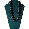 Handmade Collana con Perle in Ceramica, Verde e Oro | Linea Classic Chic