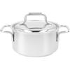 Demeyere Apollo 7 Casseruola con coperchio - 16 cm, 18/10 acciaio inossidabile