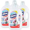 Lysoform 4x Lysoform Detersivo Igienizzante Colori Brillanti Doppia Azione Per Capi Colorati e Lavaggi a Mano o in Lavatrice Smacchia e Igienizza il Bucato Fragranza Fresca - 4 Flaconi da 2,6 Litri