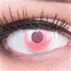 Meralens Lenti a Contatto Colorate Sharingan rosse - con porta lenti a contatto - ideali per Manga Anime Cosplay Halloween - Durata 1 Anno 1 Coppia (2 pezzi) senza correzione