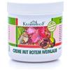 Kräuterhof Crema con foglie di vino rosse, crema per gambe e piedi di alta qualità con estratti di foglie di vino rosso e ippocastano, riporta le gambe in baratt...