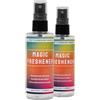 Bama Magic Freshener Confezione doppia, deodorante biodegradabile per scarpe e tessuti, efficace a lunga durata, dermatologicamente testato, pH neutro, 2 x 100 ml, trasparente, 200 ml