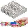 Aba Group Set di lime per unghie professionali 100/180 a mezzaluna standard, fenicottero, set di lime per unghie, di alta qualità, monouso, 500 pezzi
