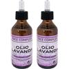 FACE COMPLEX Olio essenziale lavanda 100% prodotto italiano 100ml PP12 (2 Confezioni)