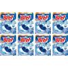 Bref WC Blue Activ + Detergente WC, Pulizia e Freschezza per il tuo WC, Formato Scorta da 8 confezioni