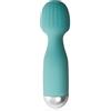 Crushious Wanderlust - Mini Wand Vibrante Verde Menta | Massaggiatore Compatto a Vibrazioni Intense, Vibratore Esterno Ricaricabile USB, Soft Touch, Waterproof, Design Ergonomico
