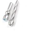 VCOOTS Gem Base Luxury Metal Uretrale Penis Plug Masturbazione maschile Stimolare l'uretra Giocattolo Set dilatatore uretrale