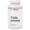 GymBeam Triple Ginseng Complex - 3 Tipi di Ginseng (Siberiano, Coreano, Indiano/Ashwagandha) - Supporta Energia, Resistenza allo Stress e Sistema Immunitario - Vegano