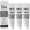 Generisch Idrossiapatite Dentifricio con 10% nano-idrossiapatite - smalto e rafforzamento dei denti, riparazione dello smalto senza fluoruro e sollievo dalla sensibilità dei denti, per adulti e bambini (3PCS)