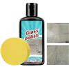 Generico Detergente Per Porte Doccia In - 120ml Con Pasta Lucidante A Spugna | Lucida Vetri per Bagno | Per Manutenzione Di Acciaio Finestre Piastrelle Rubinetti Ceramica
