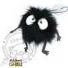 SUN ARROW Studio Ghibli - Totoro Plush - Nerino del buio - 13x12cm