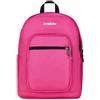 Invicta Jelek Zaino Scuola Media Ragazzo Ragazza, Scuola Superiore, Tinta Unita, Scomparto PC, Tasca Borraccia, rosa
