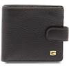 GIUDI ® - Portafoglio Uomo in vera pelle, pelle vitello, porta carte, chiusura con bottone.