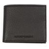 EMPORIO ARMANI Portafoglio Uomo con Portamonete - Y4R167 YD68E 80001 Nero - mis. cm. 11,2x9,2x1,7