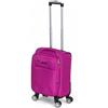 Or&My Trolley Semi-Rigido 50x33x23 cm in Poliestere Resistente Espandibile con 4 Ruote Doppie Rimovibili - Valigia Bagaglio a Mano da Cabina per Viaggi Brevi e Weekend (Mod.214-2, Fuxia)