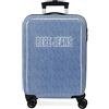 Pepe Jeans Trolley digitale da cabina blu 38 x 55 x 20 cm rigido ABS chiusura a combinazione laterale 34 l 2 kg 4 ruote doppie equipaggiamento a mano