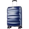 Generic Napoli - Trolley valigia da viaggio rigida 55cm, ABS, 4 ruote - Enzo Castellano - Bagaglio a mano - Cabin size