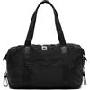 MISAKO Nire borsa weekend in nylon Donna - Nire Nero 33x42x18 cm