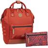 Cabaïa Zaino impermeabile 12L - Sistema MOLLE e design alla moda per uomini e donne - Nylon robusto - Comfort imbottito - ideale per viaggi, scuola, lavoro - marrone, Kaikoura, Taglia unica