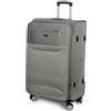 Or&My Set 3 Valigie espandibile semirigide in poliestere 4 ruote doppie piroettanti trolley Piccolo M 55 cm adatto bagaglio a mano cabina compagnie lowcost Media L Grande XL mod.755 (Grigio Chiaro)