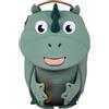 Affenzahn Amico Piccolo Zaino per l'asilo per bambini da 1 a 3 anni ergonomico riflettente linguetta con targhetta per il nome Drago puro - Verde