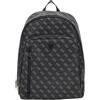GUESS zaino per il tempo libero zaino della scuola Vezzola Backpack Dark Black nero