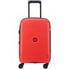 DELSEY PARIS - BELMONT PLUS MR (Materiale Riciclato) - Valigia da cabina rigida 55 cm x 35 cm x 25 cm - 34 L - S - Arancione Mandarino