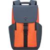 DELSEY PARIS - SECURFLAP - Zaino morbido - 45 x 31 x 14 cm - 21 litri - Arancione