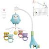 Generico Baby Mobile per letto per bambini - Baby Bed Mobile con musica | Giocattolo portatile per bambini in campagna per bambini, per camera per bambini, comodino, box, ragazze e ragazzi