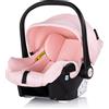 Chipolino, seggiolino auto i-Size Aura (40-85cm) gruppo 0+, maniglia regolabile, colorazione:rosa