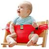 Eyands Eyand portatile del bambino sede Sedia da pranzo Cintura di sicurezza, sede Viaggi High Chair Booster Sicurezza Strap cablaggio Belt (Red)