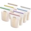 Nuliie 7 pezzi riutilizzabili contenitori latte materno, 12oz/360ml a prova di perdite, sacchetti latte materno in silicone alimentare per l'allattamento al seno, BPA Free, doppio sigillo