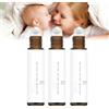 ERISAMO Velaria Rullo per dentizione Velaria, rullo naturale per alleviare il dolore, per dentizione, per bambini, riduce il fastidio della dentizione (3 pezzi)