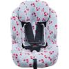 JYOKO KIDS Rivestimento per seggiolino auto in cotone compatibile con Bébé Confort Milofix (Crabby)