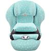 JYOKO KIDS Fodera per seggiolino auto in cotone compatibile con Cybex Silver Juno 2 Fix (Mint Sparkles)
