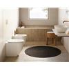CERAMICA CATALANO Sanitari Sfera 50 Filomuro 50x35 cm Silentech con Copriwater Basic Frizionato Bianco Lucido - Cod. Articolo: 0512500001+0519501001+0551300001
