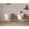CERAMICA CATALANO Sanitari Zero 55 Sospesi 55x35 cm Silentech con Copriwater Up-Fix Slim Frizionato Bianco - Cod. Articolo: 0111750001+0118551001+0551250001