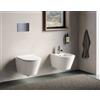 CERAMICA CATALANO Sanitari Zero 50 Sospesi 50x35 cm Silentech con Copriwater Up-Fix Avvolgente Tradizionale Bianco - Cod. Articolo: 0111700001+0118501001+0551050001