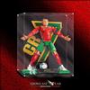 SHOWCASE LAB TECA IN PLEXIGLASS ACRILICO-SHOWCASE-TECA PER SET LEGO® 43016 -Cristiano Ronaldo
